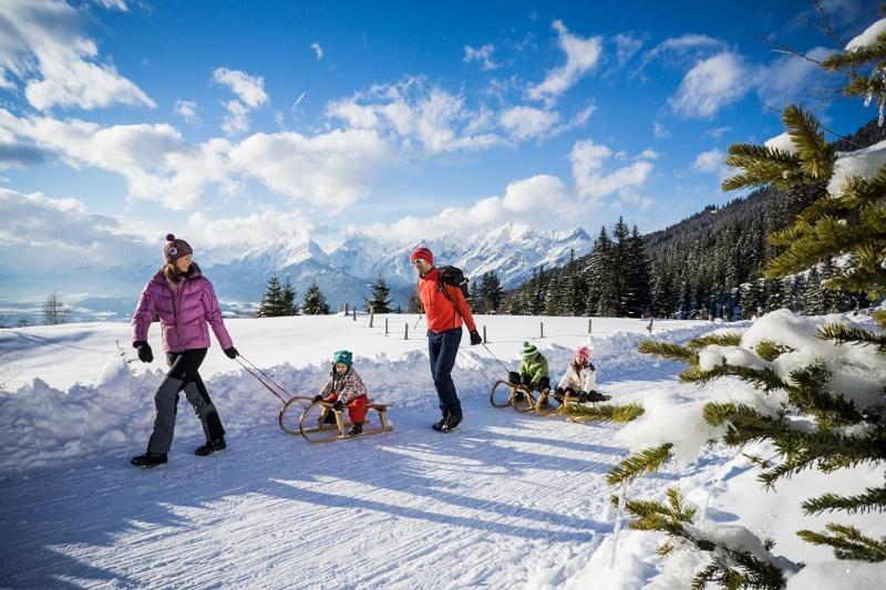 Frieden Das Alpine Panorama Hotel Hochpillberg Eksteriør bilde